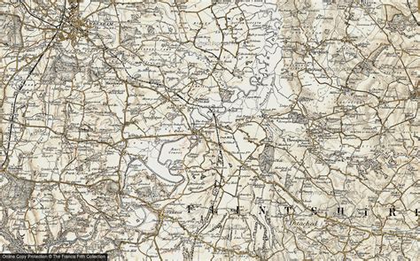 Old Maps Of Bangor On Dee Clwyd Francis Frith