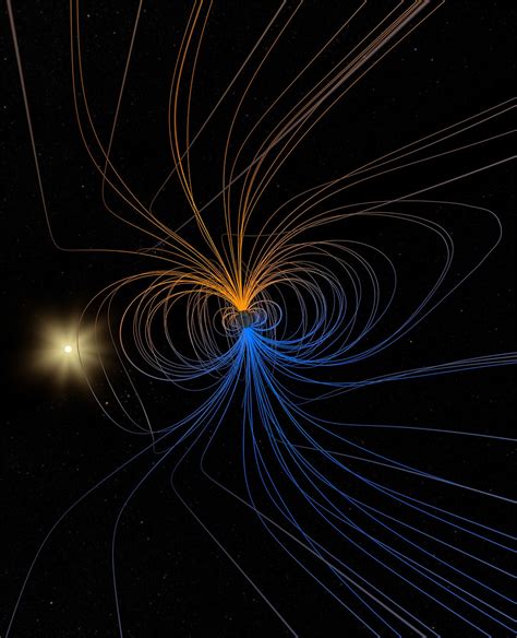 nasa tracking slowly splitting dent  earths magnetic field