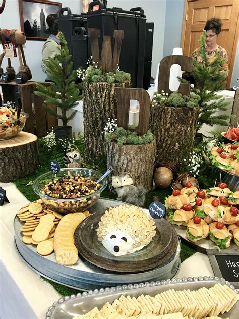 forest themed baby shower