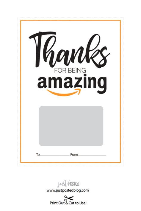 printable   amazon gift card
