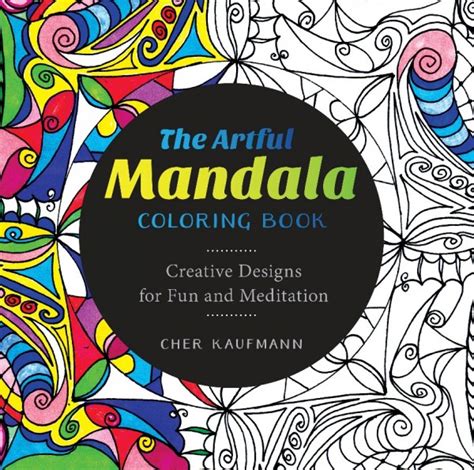 book review  freebie  artful mandala coloring book stamping