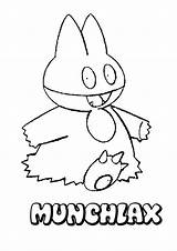 Munchlax Coloring Pokemon Pages Normal Color Online Print Types Hellokids Library Clipart sketch template