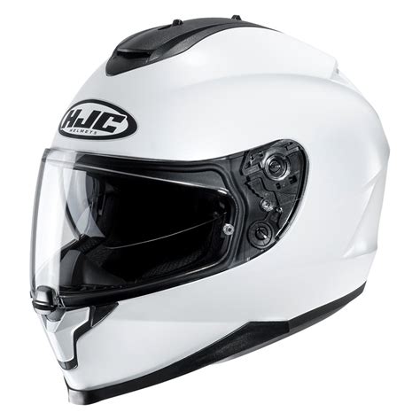 hjc helmets     small white full face helmet
