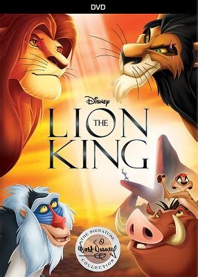 lion king  walt disney signature collection dvd target