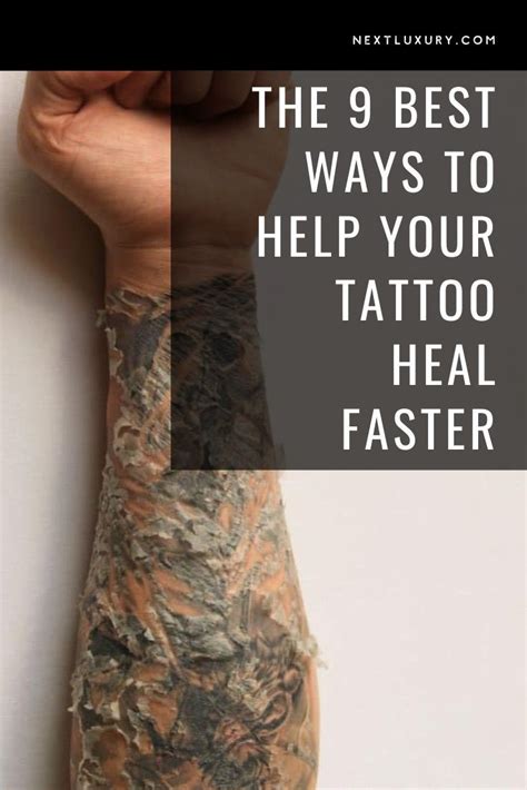 The 9 Best Ways To Help Your Tattoo Heal Faster [2024 Guide] Healing