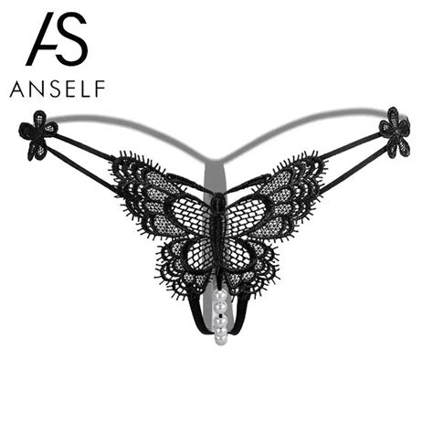 Erotic Lingerie Sexy Women Thongs G String Lace Cotton Floral Sheer