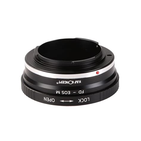 kandf concept m13141 canon fd lenses to canon eos m lens mount adapter