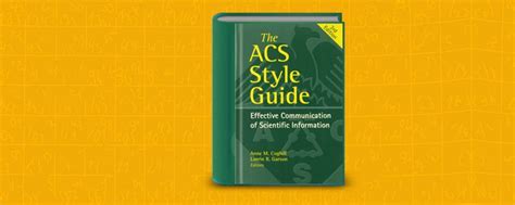overview   acs style guide enago academy