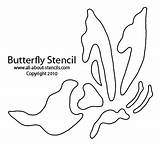 Stencils Stencil Face Print Butterfly Paint Pattern Quilting Printable Painting Patterns Kids Stenciling Crafts Border Designs Cut Simple Butterflies Garden sketch template