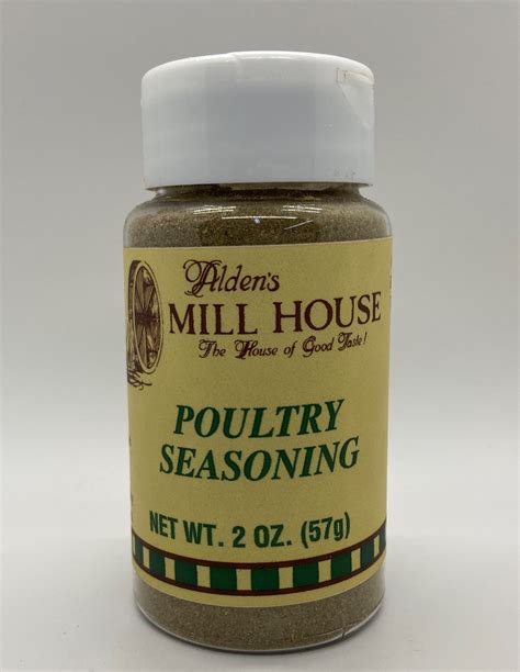 poultry seasoning  oz alden mill house