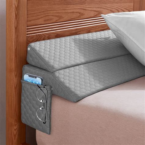 euhams queen size bed wedge pillow bed gap filler mattress wedge