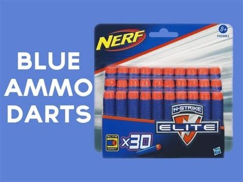 nerf reviews blue ammo darts youtube