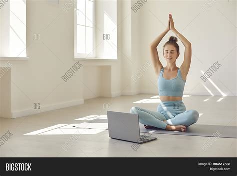 female yoga coach image and photo free trial bigstock