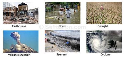 Natural Disasters Types Examples And Precautions Selftution