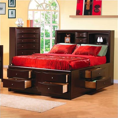 25 Incredible Queen Sized Beds With Storage Drawers Underneath