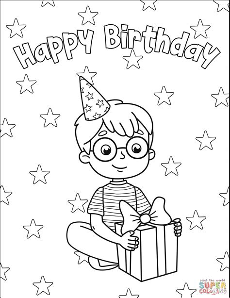 happy birthday art draw  boy iidasnailblog
