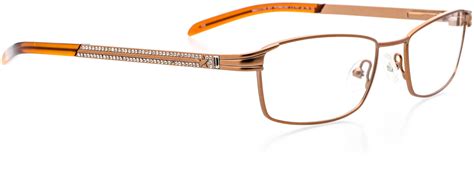 optical eyewear rectangle shape metal full rim frame prescription eyeglasses rx diamond