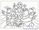 Coloring Pages Family Guy Printable Dad American Chris Colouring Popular Visit Mandala Books Library Clipart sketch template