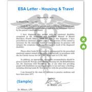 esa letter  airlines housing united support animals