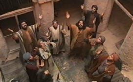 jesus praying   disciples