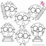 Smart Clipart Cookie Clip Cute Stamps Digital Glasses School Etsy Reading Line Clipground sketch template