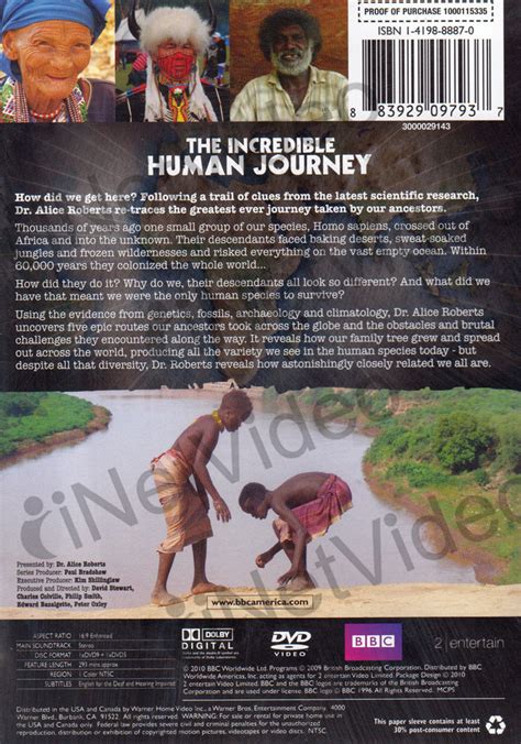 The Incredible Human Journey On Dvd Movie