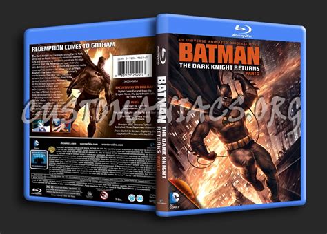 batman the dark knight returns part 2 blu ray cover dvd