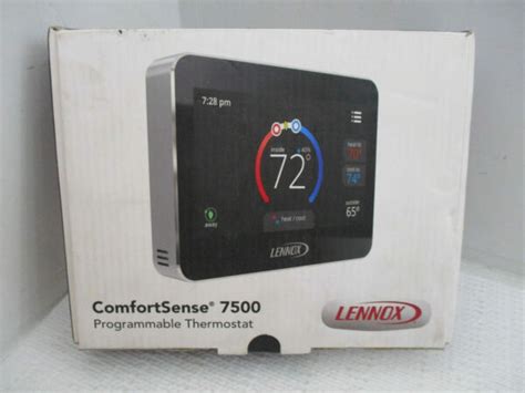lennox comfortsense  programmable thermostat  sale  ebay