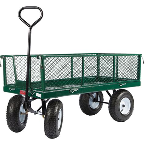 Millside Wagons With Fold Down Racks 24 W X 48 L 800 Lbs Capacity