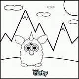Coloring Furby Whatever Want Book Color Make sketch template