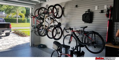 garage bike storage solution   dedicated cyclist  central florida