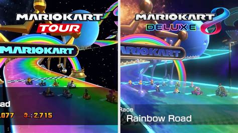mario kart  deluxe booster  pass wave  graphics comparison