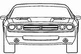 Challenger Charger Police Coloringsky sketch template