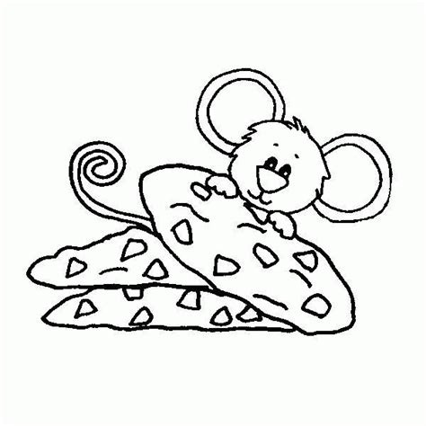printable   give  mouse  cookie coloring pages