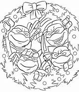 Ninja Tartarughe Turtles Stampare Tartaruga Natale Donatello sketch template