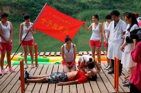 Women Drifting Lifeguards Team Set Up In C China S Henan