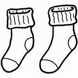 Socks Pair Coloring Pages Surfnetkids sketch template