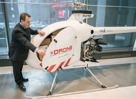 drone delivery canada unveils  largest  longest range cargo delivery drone insurance