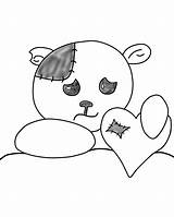 Sad Draw Easy Bear Teddy Drawing Step Drawings Digital Clipart Getdrawings Clipartbest Library Deviantart sketch template