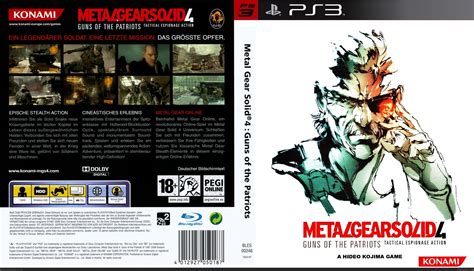 Viewing Full Size Metal Gear Solid 4 German Limited
