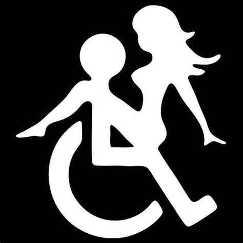 2017 14 7 16 3cm wheelchair sex funny interesting decal