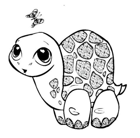 babies coloring  baby turtles  pinterest