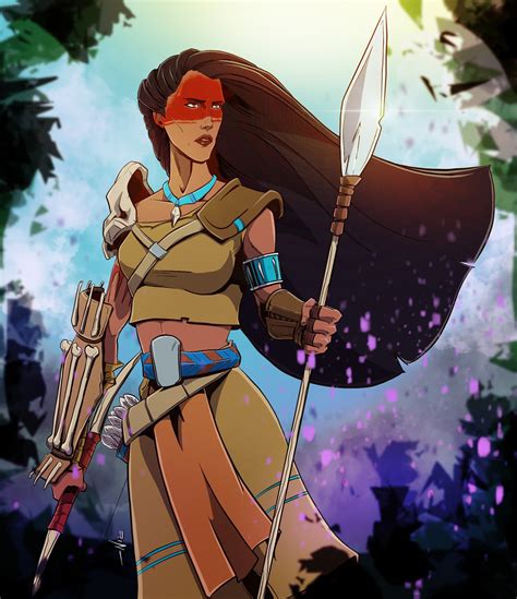 warrior princess pocahontas by michael nozinich r imaginarydisney