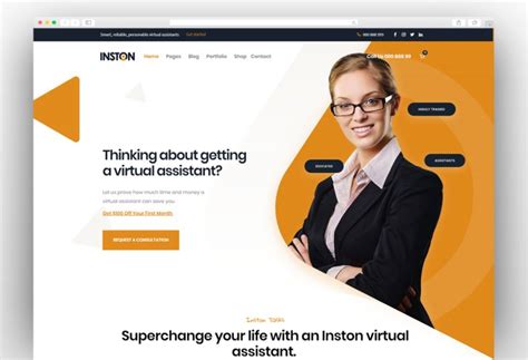 Best Human Resources And Virtual Assistant Wordpress Themes 2021