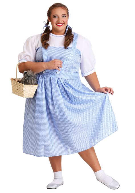 plus size dorothy costume dorothy and the wizard of oz