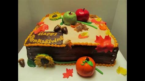 Best Thanksgiving Cake Decorating Ideas Youtube
