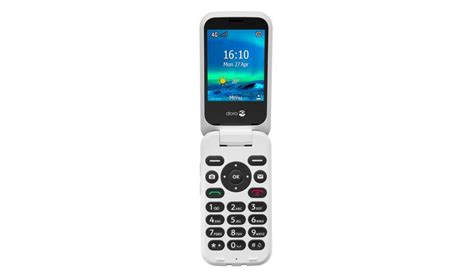 Buy Sim Free Doro 6820 Mobile Phone Black And White Sim Free Phones