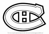 Canadiens Nhl Bruins Drawingtutorials101 Logodix sketch template