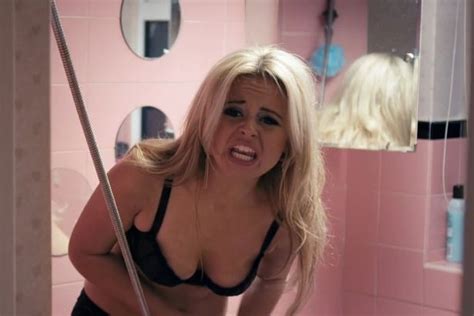 i m a celebrity s emily atack strips for x rated romp in