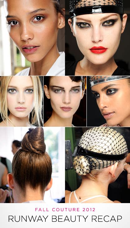 lux beauty couture fall 2012 runway beauty trend recap